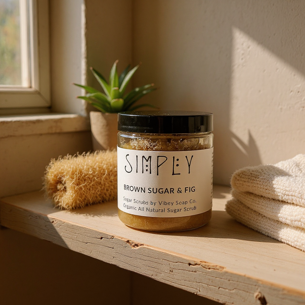 BROWN SUGAR + FIG SUGAR SCRUB