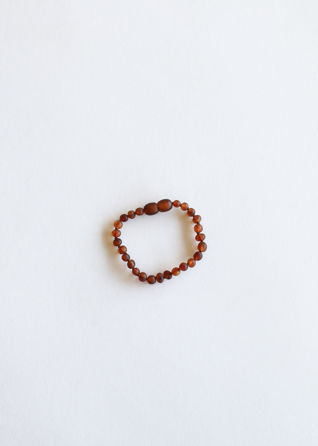 Raw Cognac Baltic Amber || Anklet or Bracelet