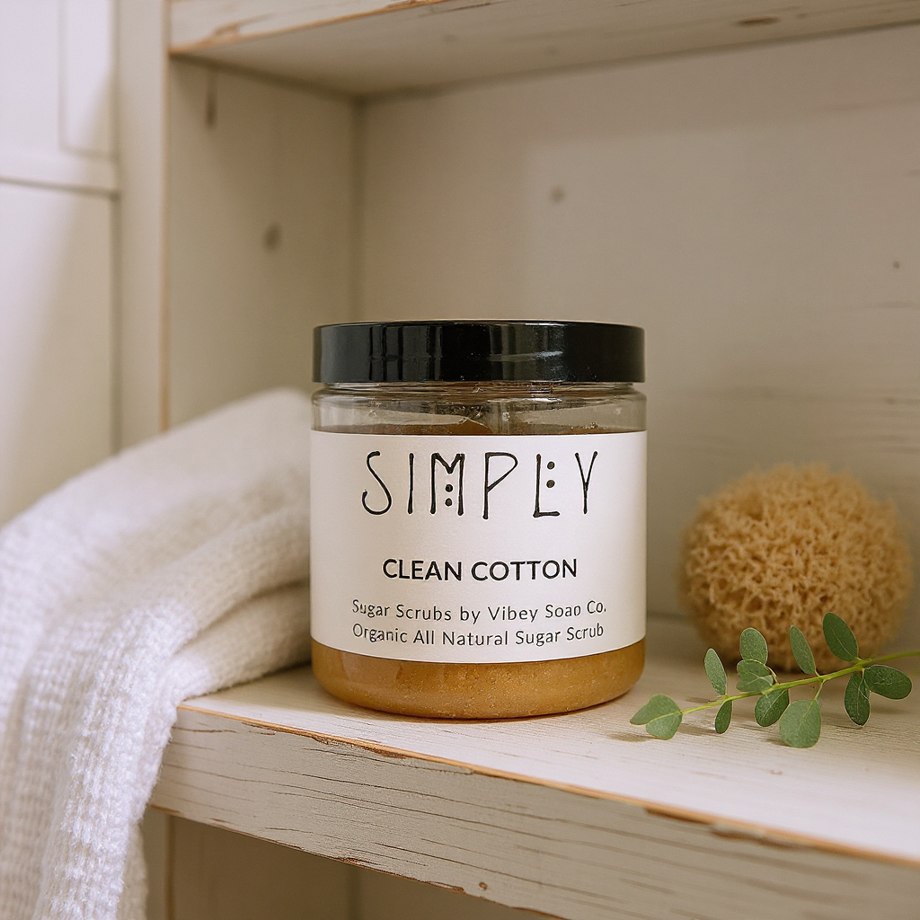 CLEAN COTTON SUGAR SCRUB