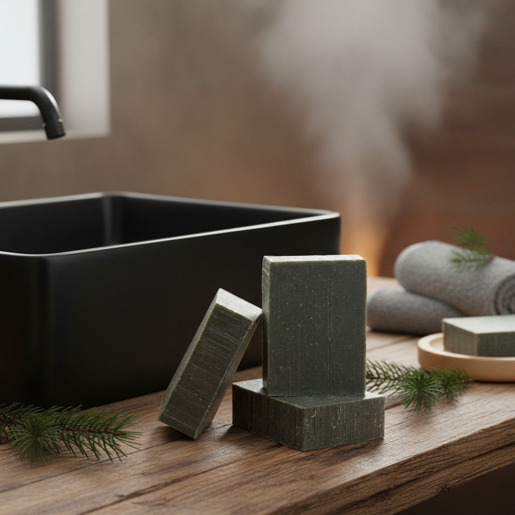 *NEW* EVERGREEN SCRUB BAR SOAP