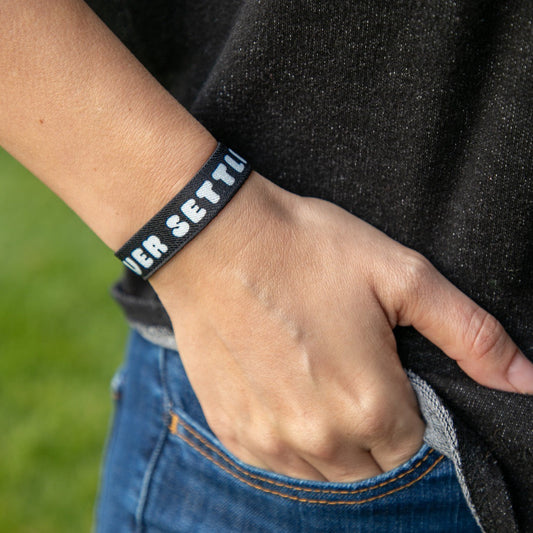 Never Settle Bracelet
