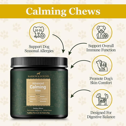 Calming Bites for Dogs – Stress & Anxiety Relief