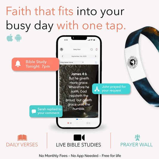 Three In One Bible Verse Bracelet