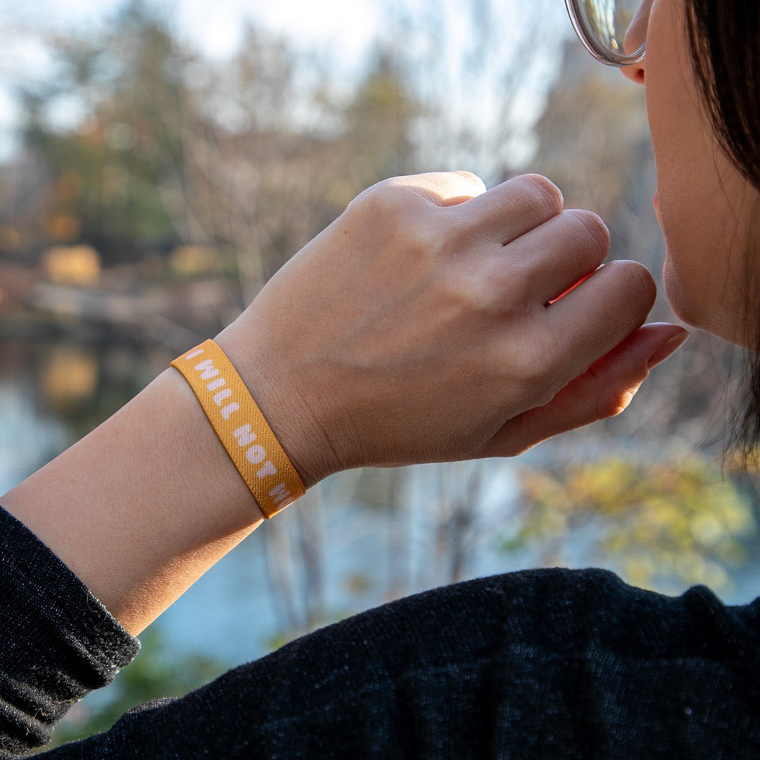 Today I Will Not Worry Bracelet