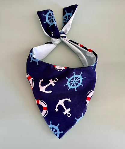Nautical Dog Bandana New Arrivals