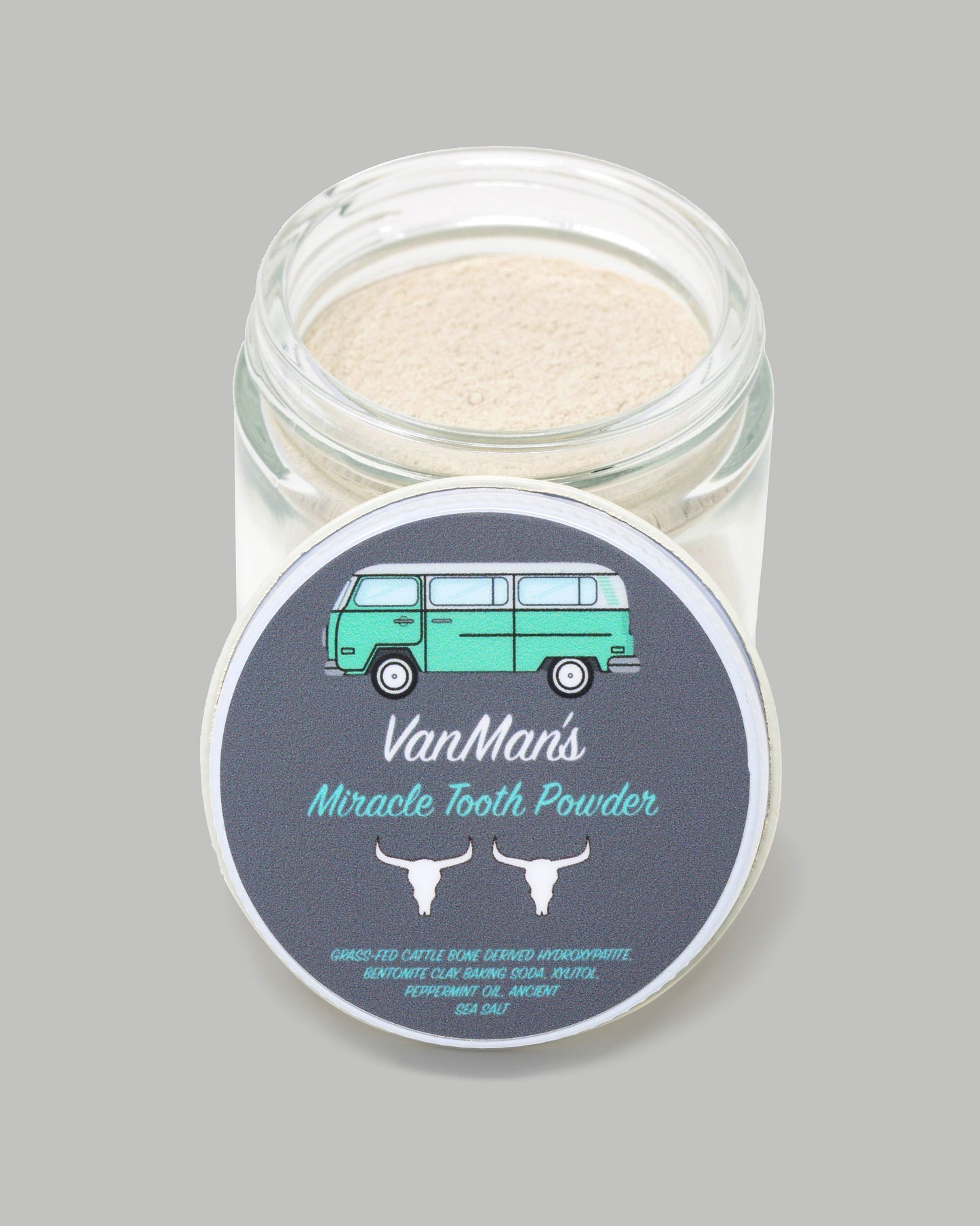 VanMan's Miracle Tooth Powder - Mint-Bone 2 oz