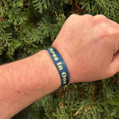 Three In One Bible Verse Bracelet