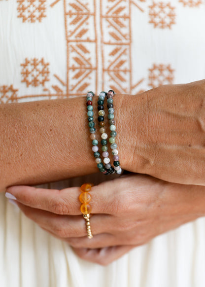 Polished Agate || Adult Bracelet