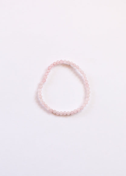 Polished Rose Quartz || Adult Bracelet