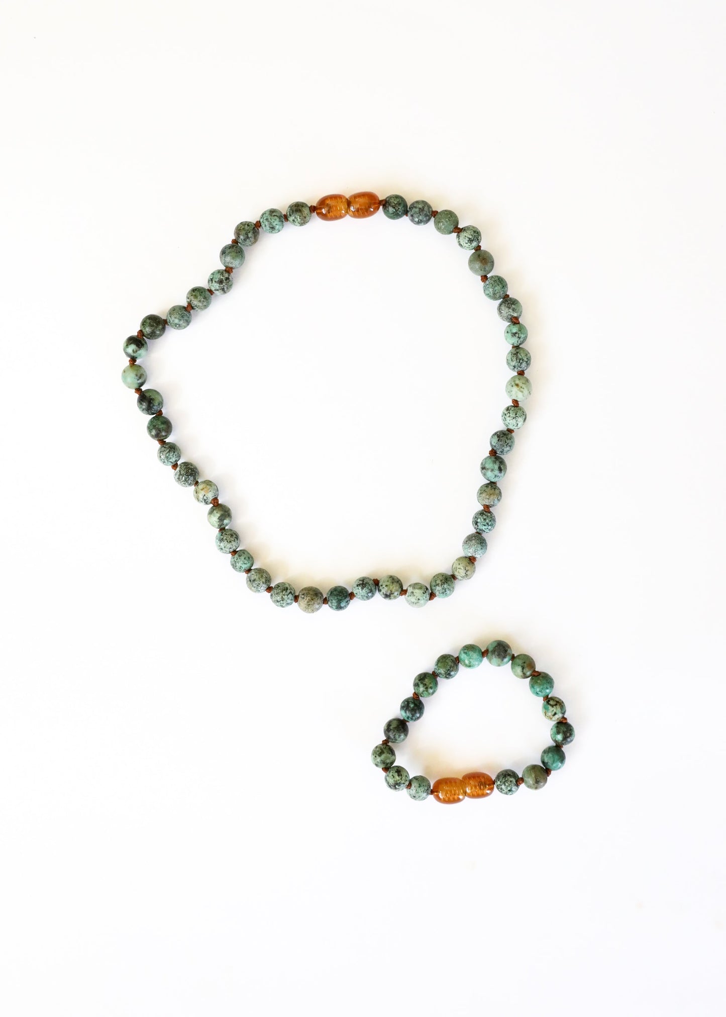 Pure Gemstone + Turquoise Jasper || Necklace