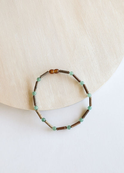 Hazelwood + Aventurine Necklace