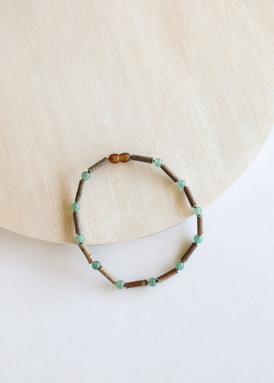 Hazelwood + Aventurine Necklace