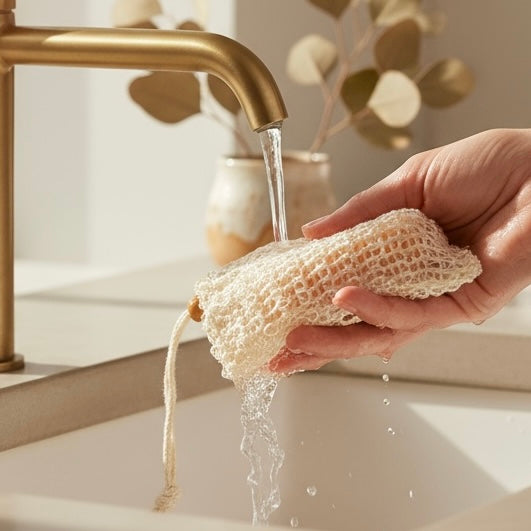 Ramie Soap Bag | Soap Saver