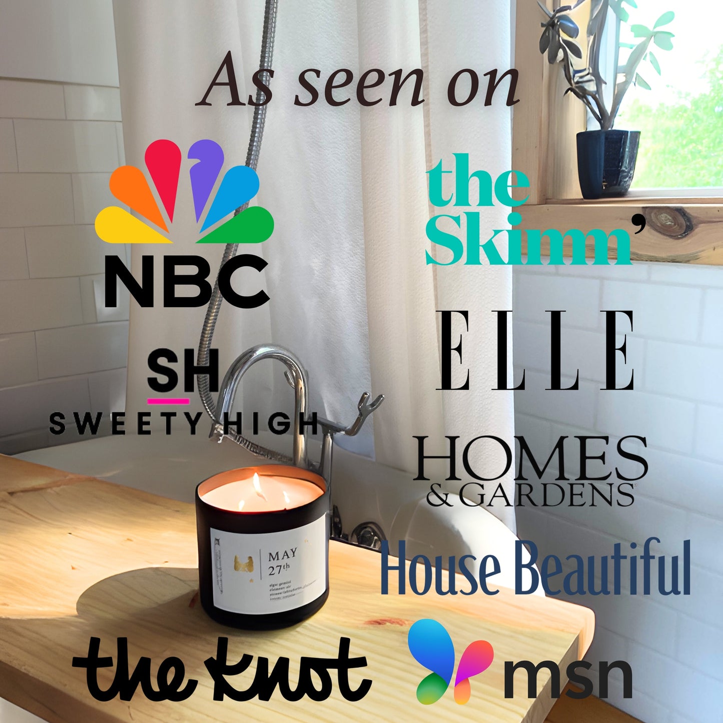 July Birthdate Zodiac Candles