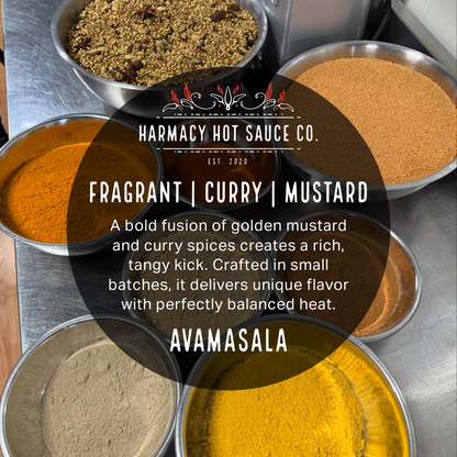 Avamasala - Curry Mustard Pepper Sauce (9oz)