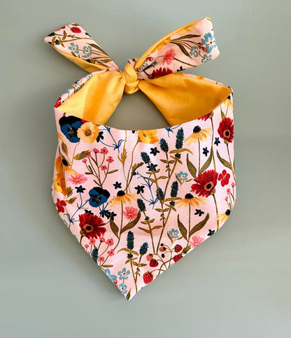Spring Flowers Dog Bandana New Arrivals