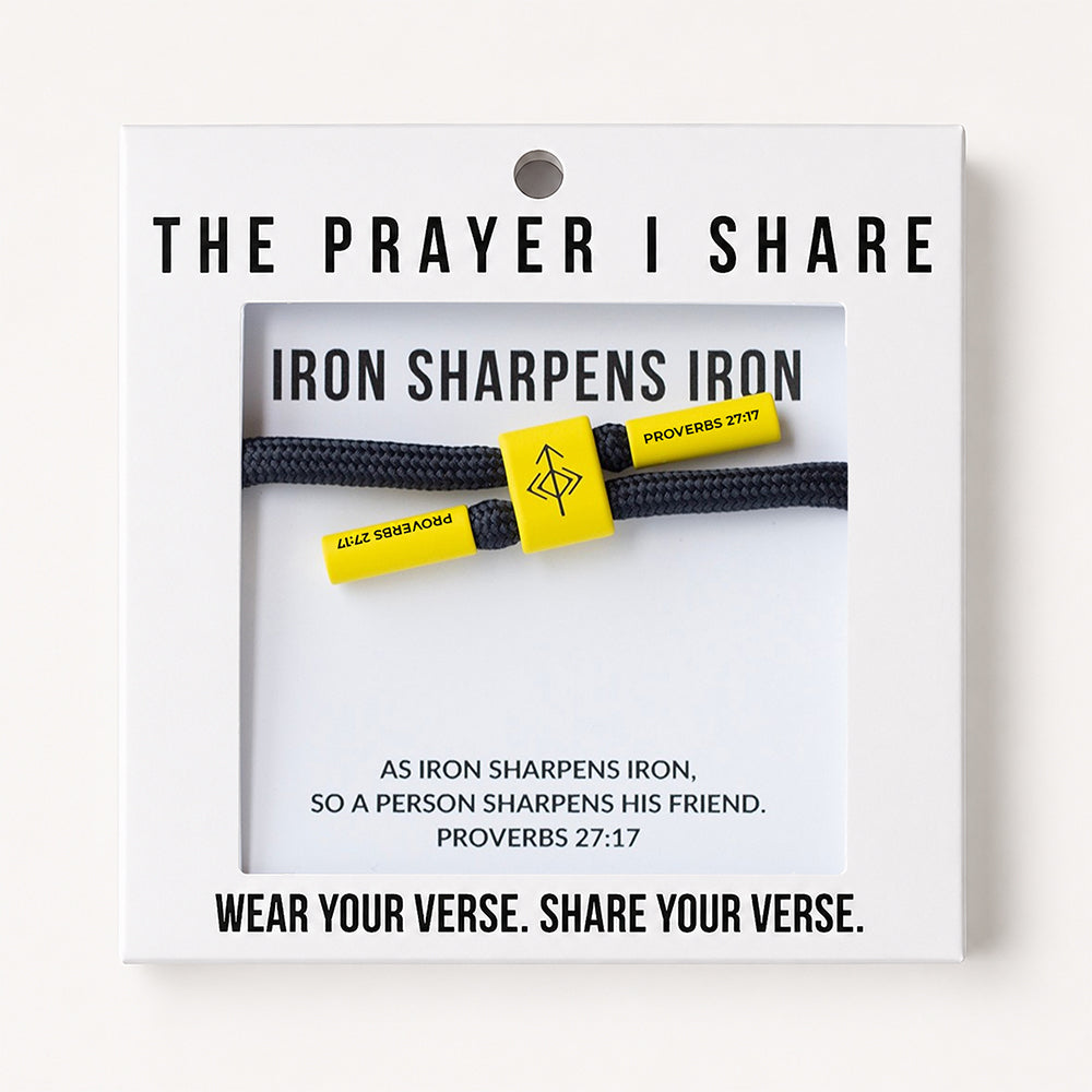 Iron Sharpens Iron, Proverbs 27:17