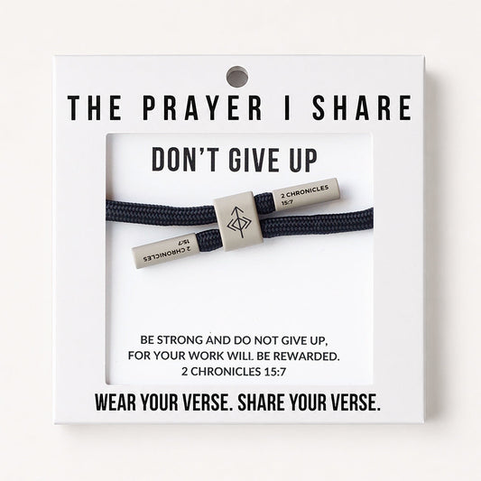 Don't Give Up, 2 Chronicles 15:7