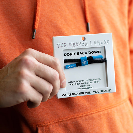 Don't Back Down, Proverbs 30:30