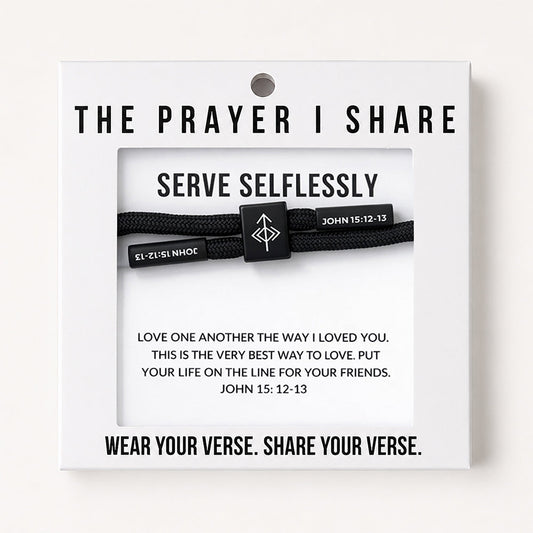 Serve Selflessly, John 15:12-13