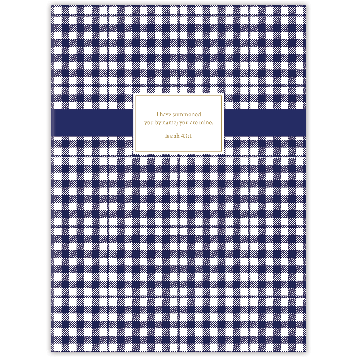Blue Plaid (Planner)