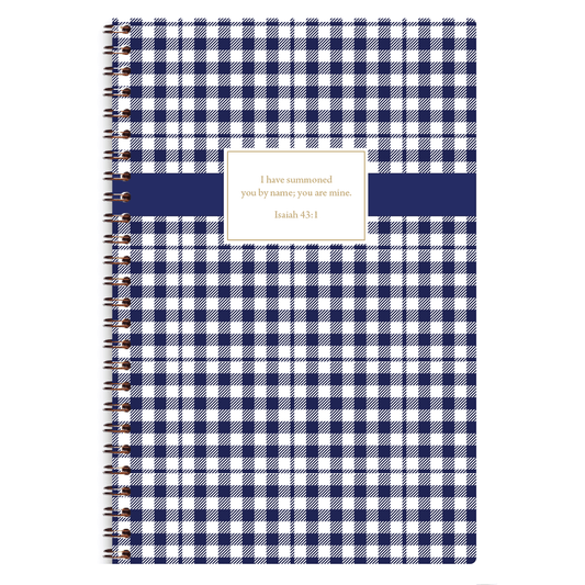 Blue Plaid (Planner)