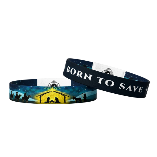 Born To Save Bible Verse Bracelet