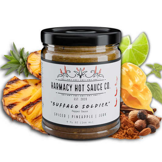 Buffalo Soldier - Grilled Pineapple Jerk Sauce (9oz)