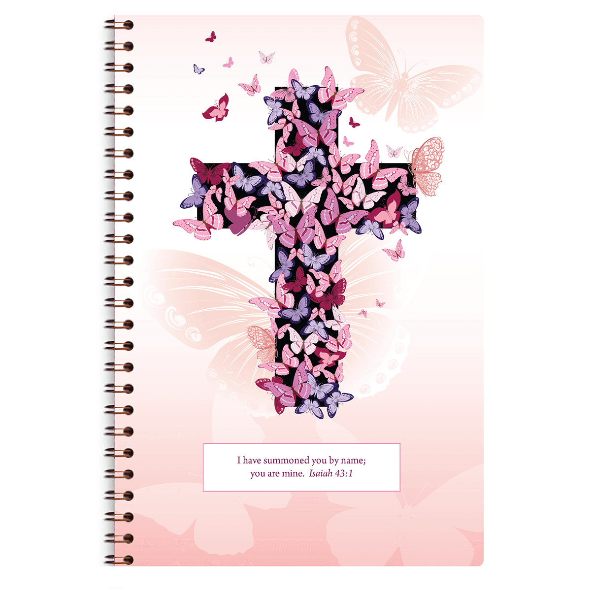 Pink Butterfly Cross