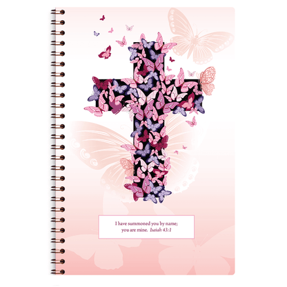 Pink Butterfly Cross