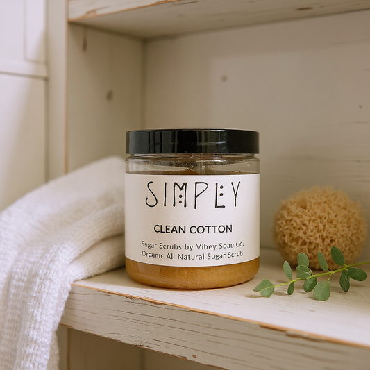 CLEAN COTTON SUGAR SCRUB
