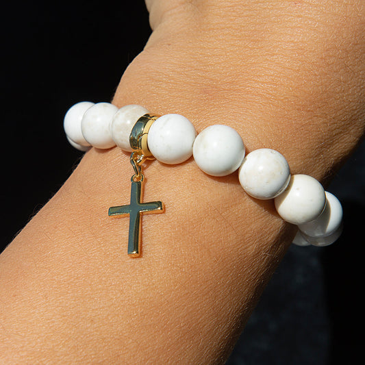 Cross Charm, Gold