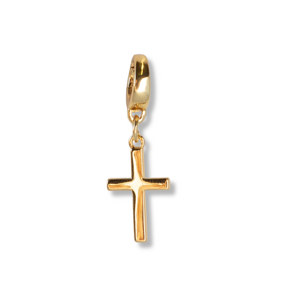 Cross Charm, Gold