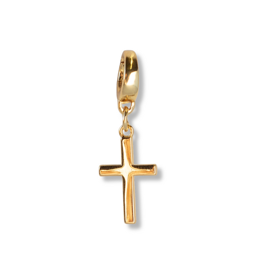 Cross Charm, Gold