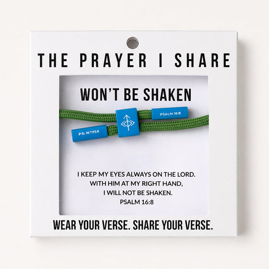 Won't Be Shaken, Psalm 16:8