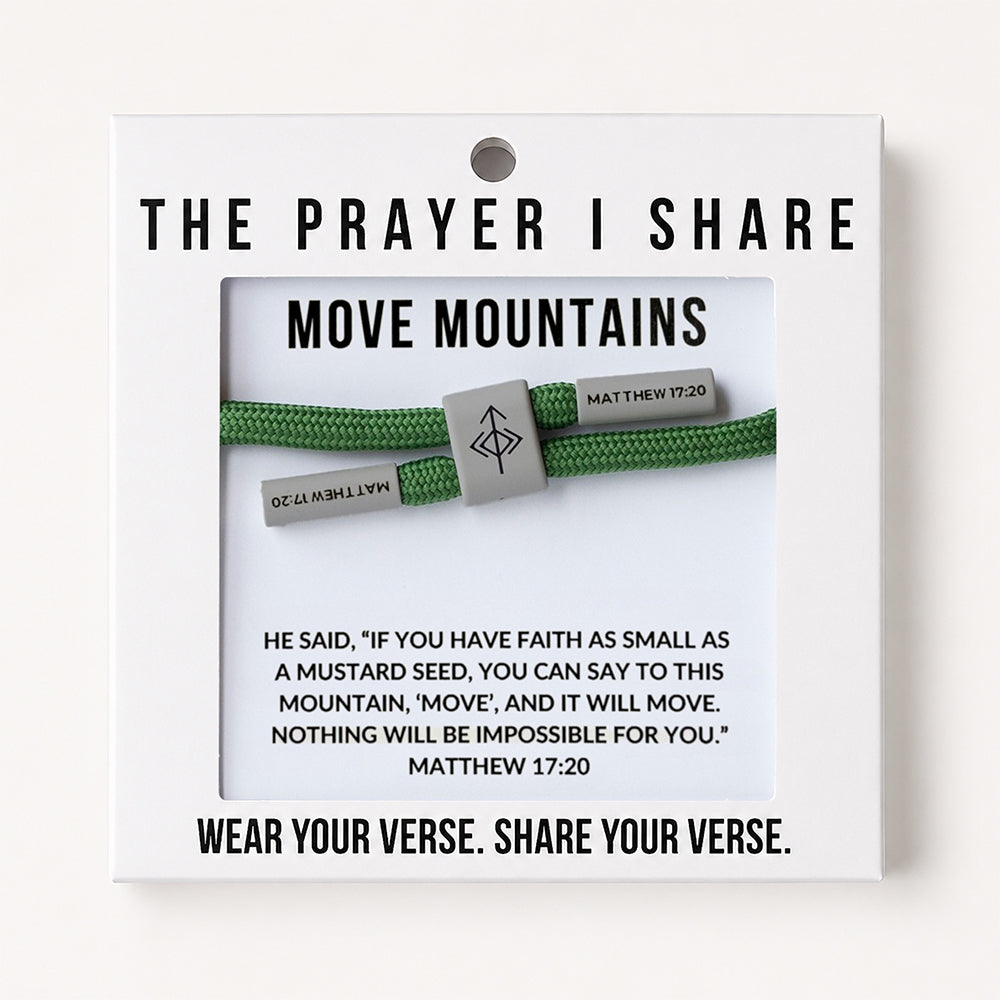 Move Mountains, Matthew 17:20