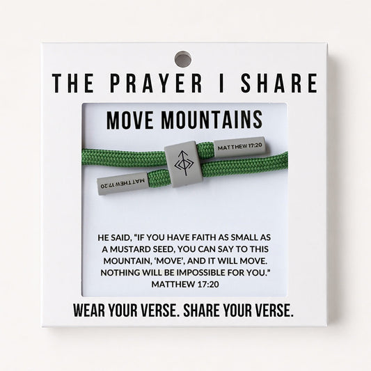 Move Mountains, Matthew 17:20