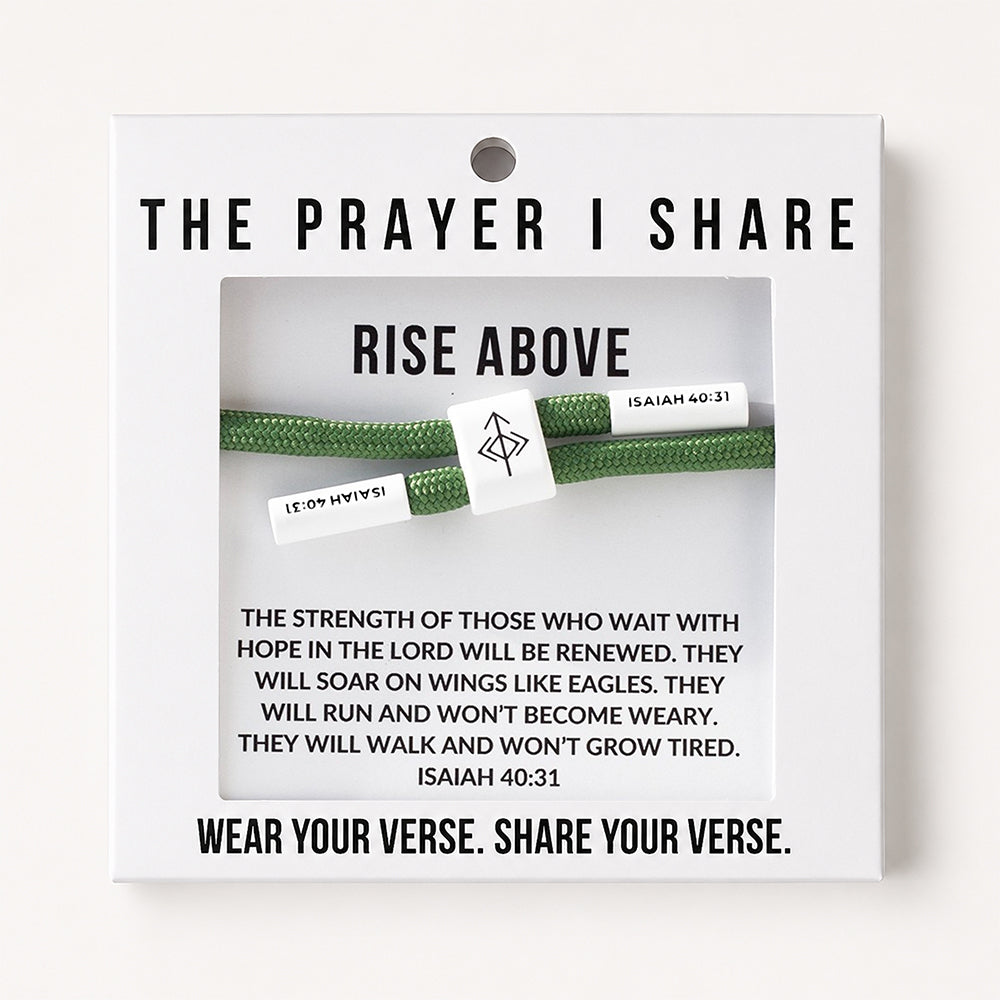 Rise Above, Isaiah 40:31