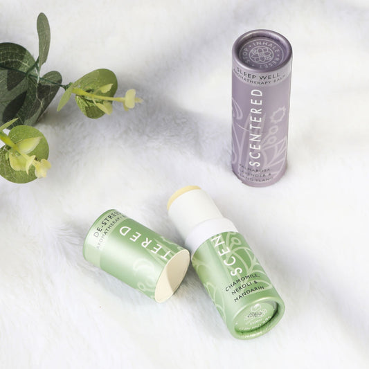 De-stress & Sleep Well Aromatherapy Balm Duo