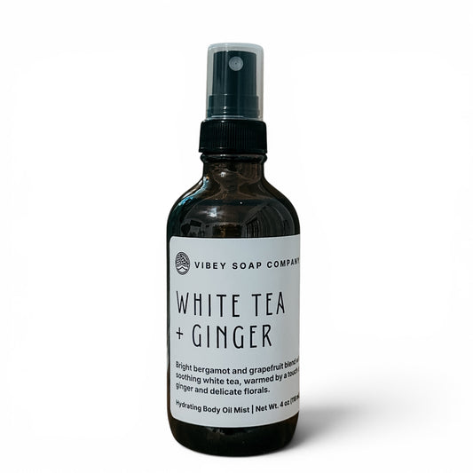 Body Oils | White Tea + Ginger