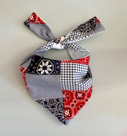 Patchwork Dog Bandana