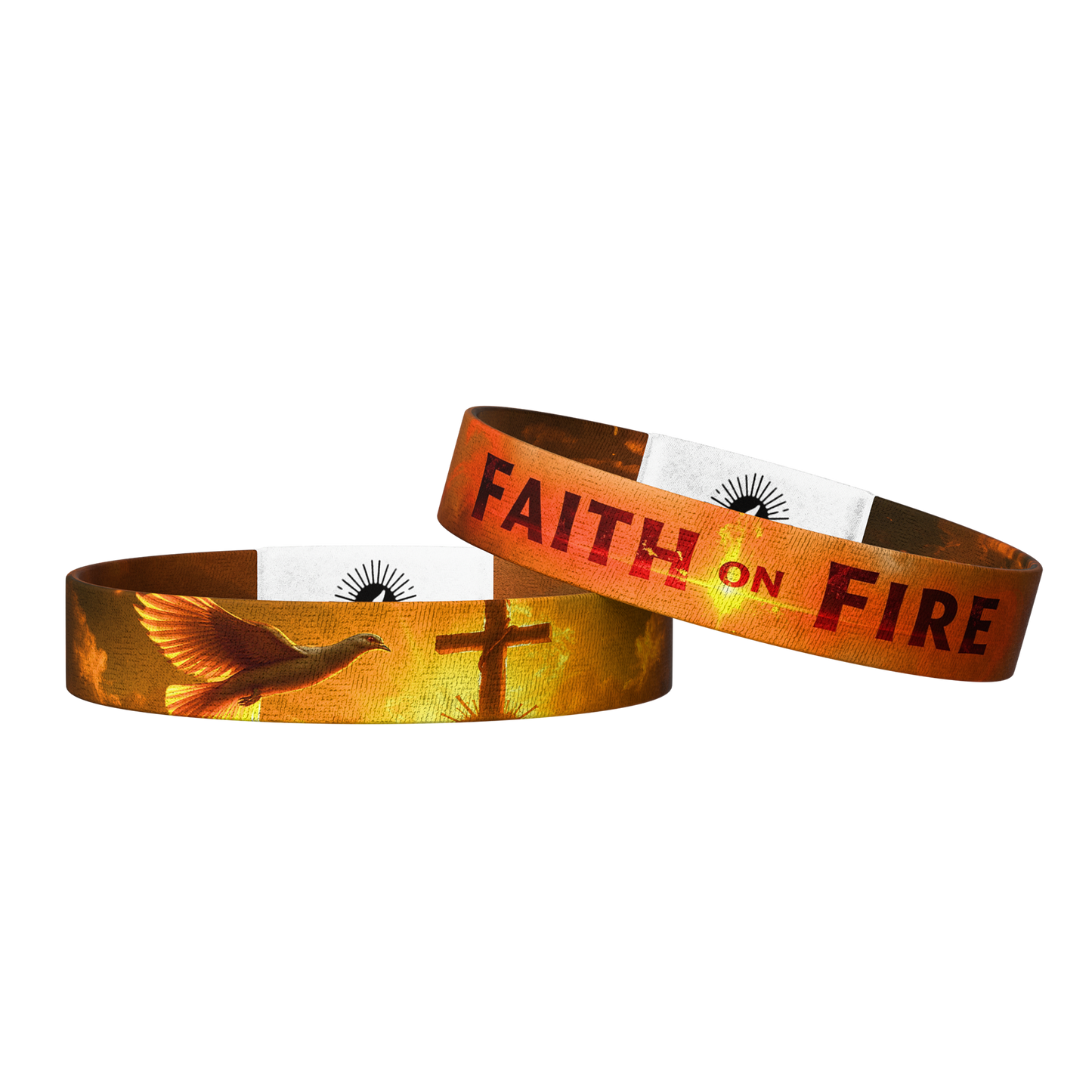 Faith On Fire Bible Verse Bracelet