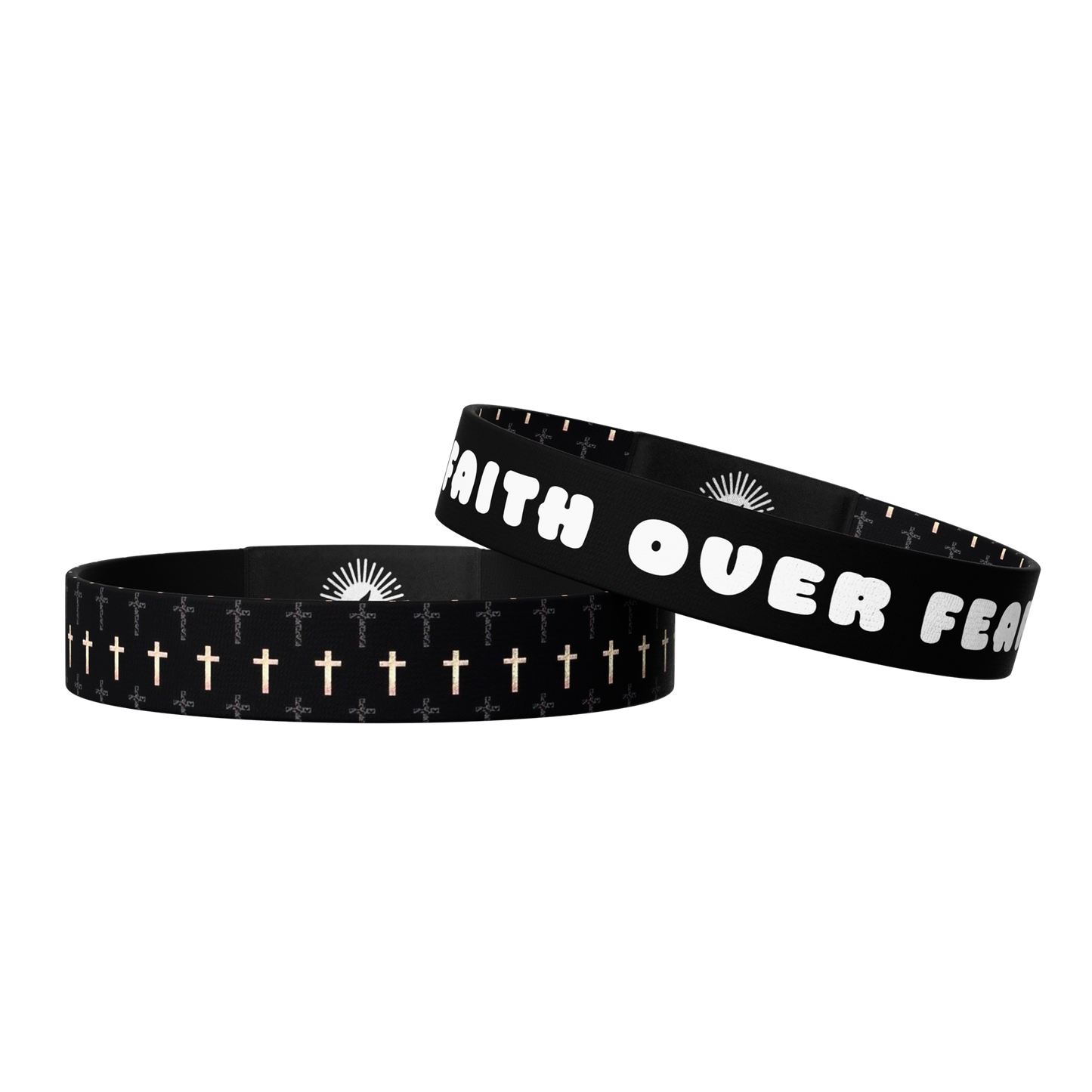 Faith Over Fear Bible Verse Bracelet