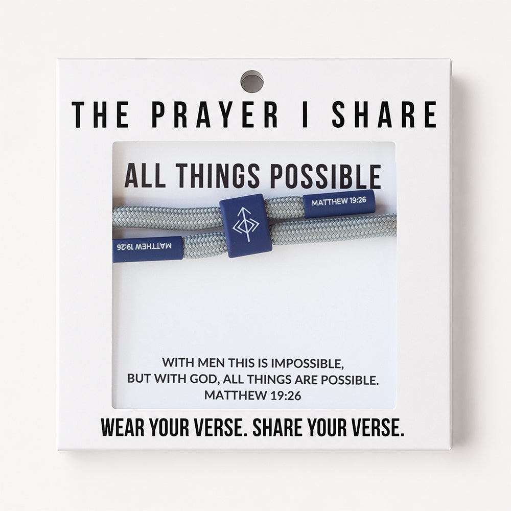 All Things are Possible, Matthew 19:26