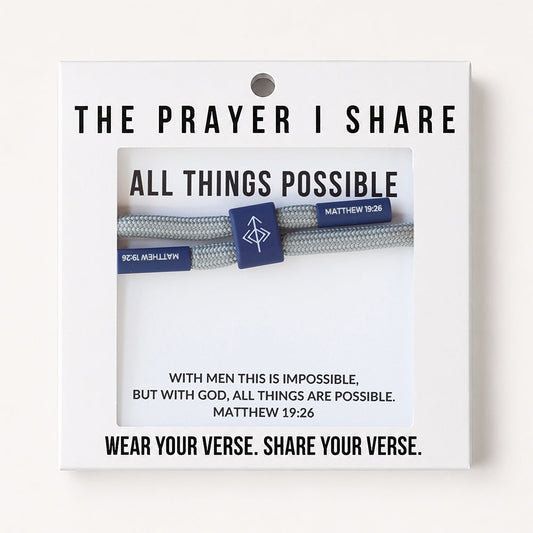 All Things are Possible, Matthew 19:26