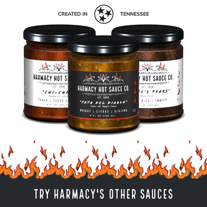 Brimstone Rimshot - Extra Hot Tahini & Roasted Red Pepper Sauce (9oz)