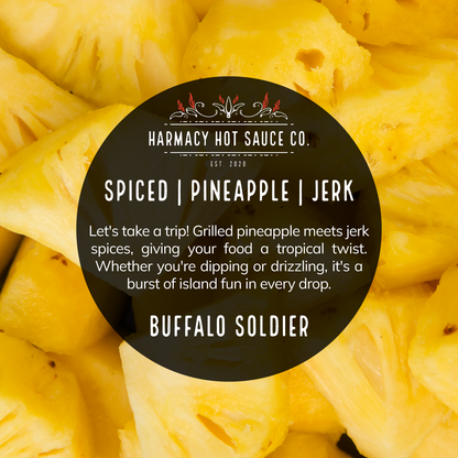 Buffalo Soldier - Grilled Pineapple Jerk Sauce (9oz)