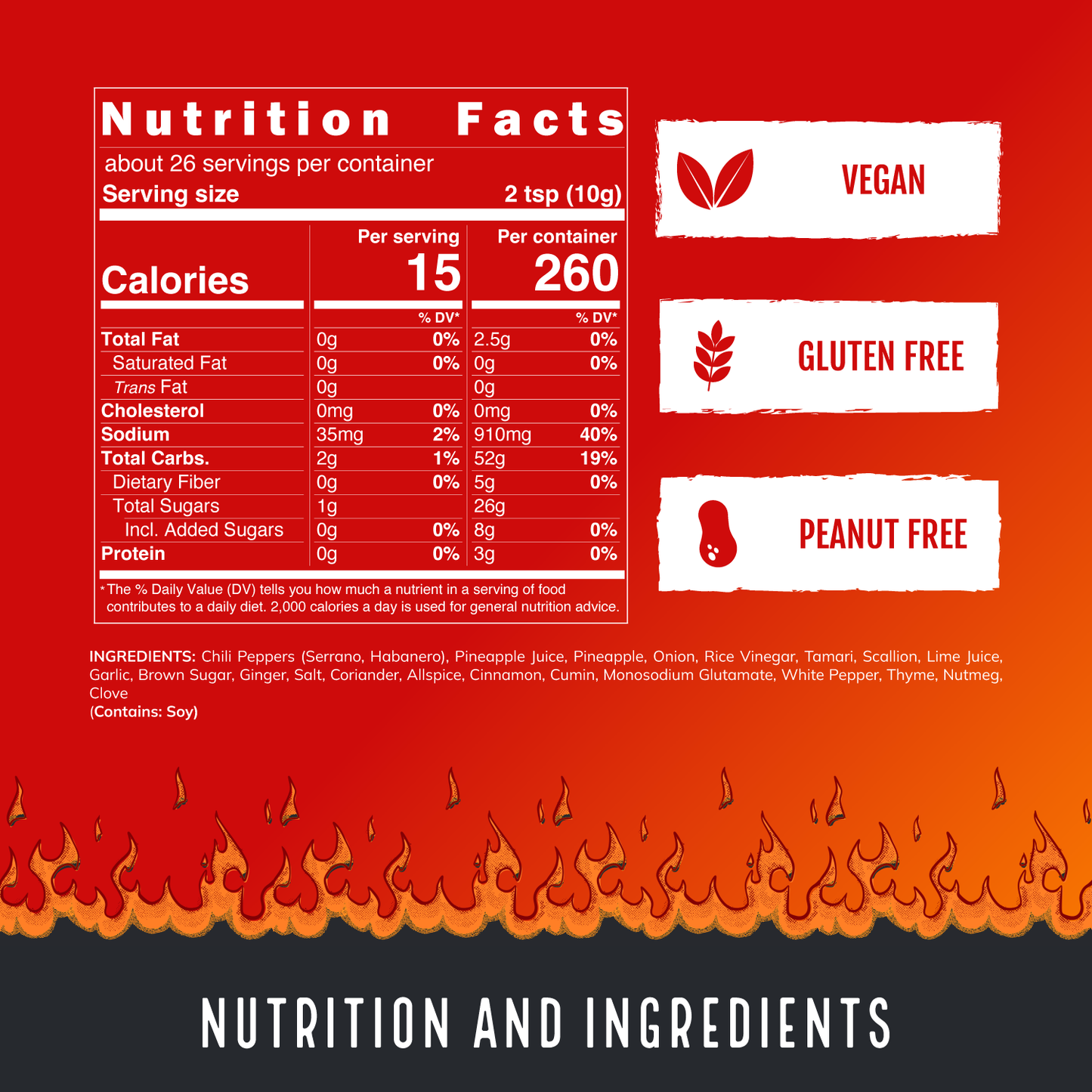 Buffalo Soldier - Grilled Pineapple Jerk Sauce (9oz)