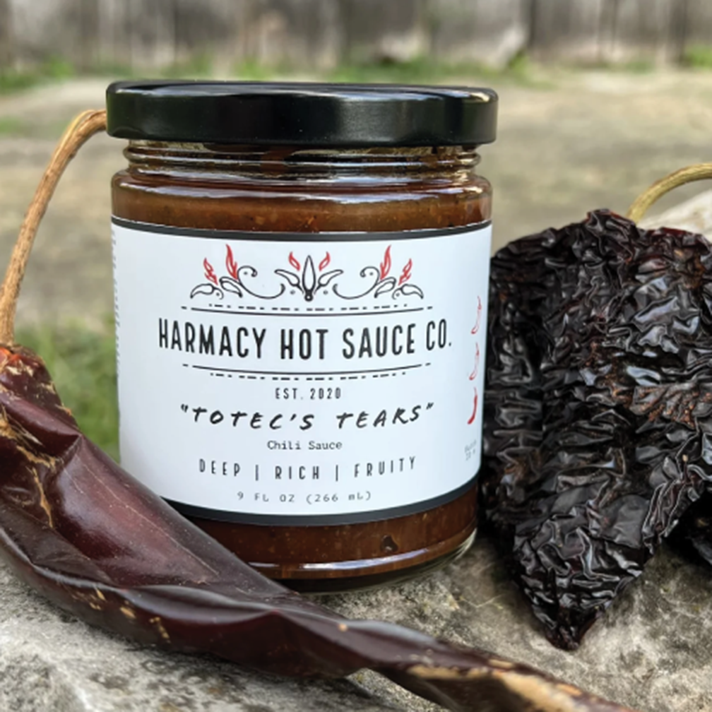 Totec's Tears - Dried Chili & Plum Pepper Sauce (9oz)