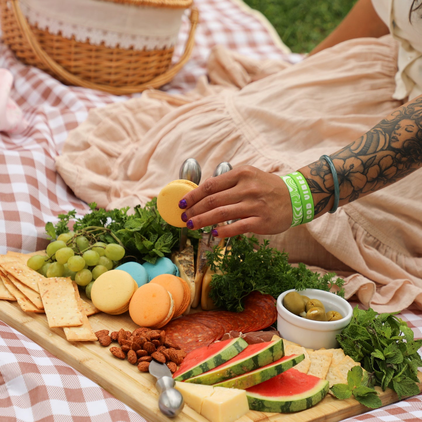 God Vibes Only Bible Verse Bracelet